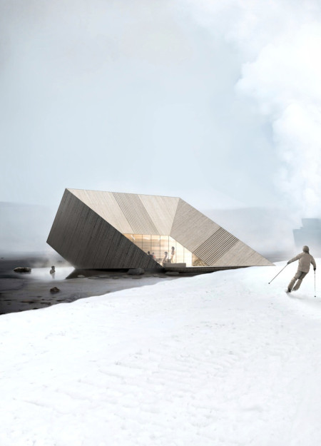 Charred Wooden Shingles and Geothermal Elements Integrate Seamlessly in Sustainable Dwelling