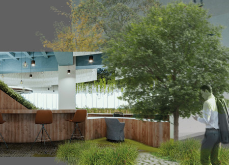 Charred Wooden Shingles and Green Roofs Define Sustainable Urban Life