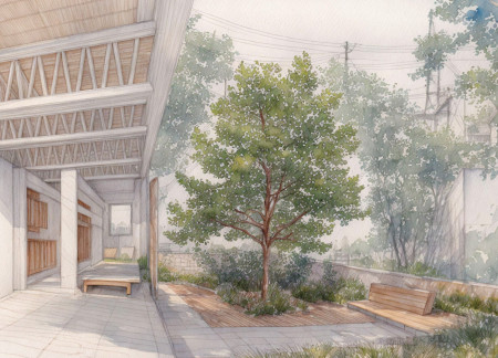 Charred Wood Shingles and Expansive Glass Envelop a Compact Urban Dwelling