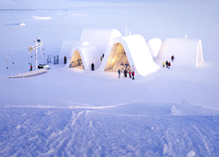 Cross-Laminated Timber and Charred Wood Fortified by Sustainable Practices in a Versatile Community Hub