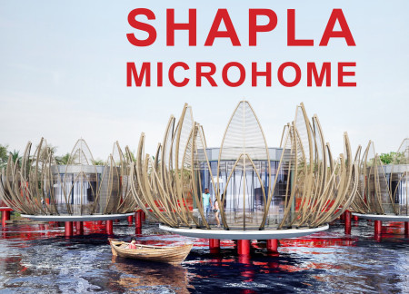 Elevated Living Spaces Crafted with Bamboo and Terracotta in a Coastal Community