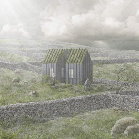 Charred Wooden Shingles and Cross-Laminated Timber Create a Community Hub Focused on Sustainability