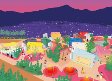 Charred Wooden Shingles and Kingspan Panels Define a Versatile Community-Oriented Dwelling