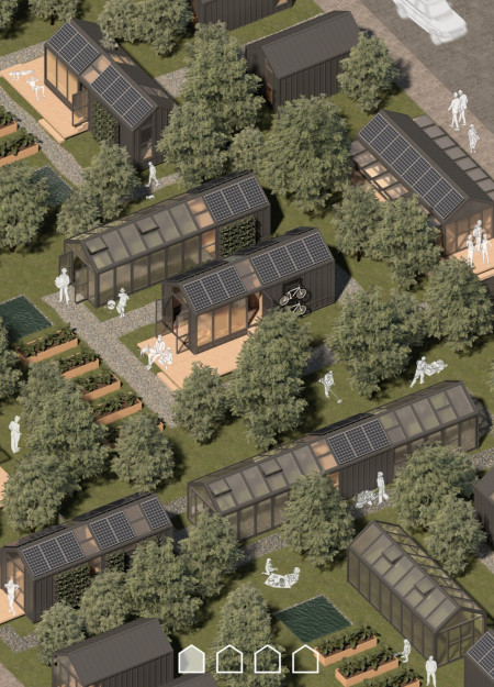 Permaculture Homes Featuring Kingspan Quadcore Panels and Community Gardens