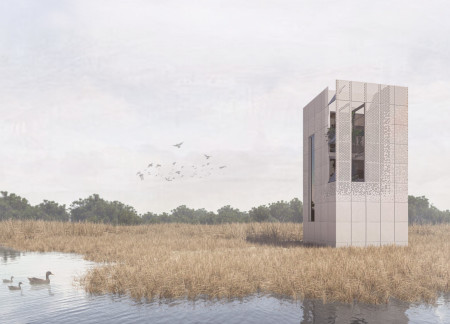 Hydraulic Platform Integration with Kingspan Insulation in a Vertical Living Environment