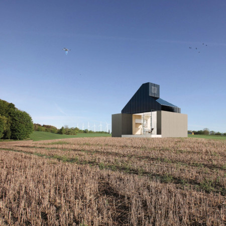 Sculptural Roof Design with Biogas Integration and Mushroom-Based Materials for Sustainable Living
