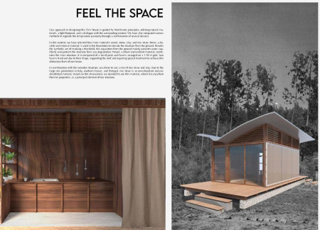 Rainwater Harvesting Residence Built with Rice Straw and Local Stone