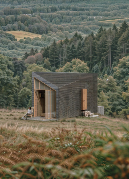 Recycled Aluminum Cladding and Microbial Energy Systems in Adaptable Residential Living