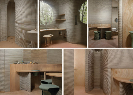 Charred Wooden Shingles and Cross-Laminated Timber Panels Shape a Sustainable Community Hub