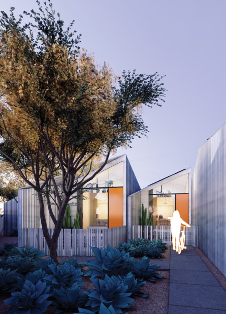 Cross-Laminated Panels and Community Spaces in Compact Urban Living
