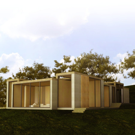 Manipulating Light Through Expansive Glass Facades and Durable Reinforced Concrete