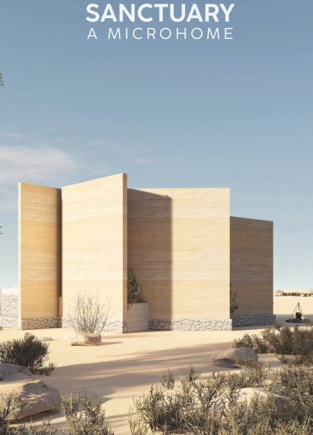 Fog Harps and Hydroponics Shaping Sustainable Living in a Compact Desert Microhome