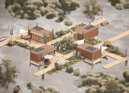 Floating Habitat Constructed with Sustainable Insulation Panels and Modular Timber Solutions for Climate Resilience