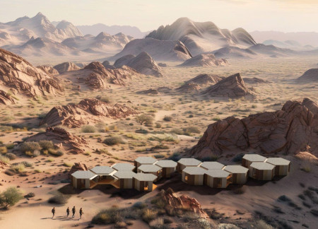 Thermochromic Zinc Panels and Inflatable Foundations Creating Resilient Micro-Homes for Diverse Environments