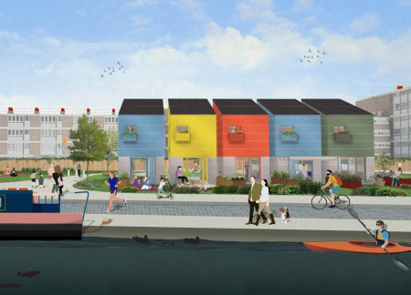 Charred Wooden Shingles and Cross-Laminated Timber Panels Transforming Urban Microhousing Solutions