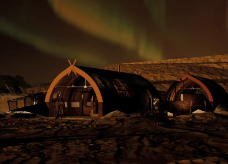 Charred Wooden Shingles and Cross-Laminated Timber Panels Form a Sustainable Community Retreat