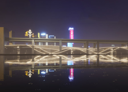 Waveform Glass Facade and Sustainable Materials Define Urban Living Beneath the Queensboro Bridge