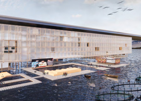 Bamboo Framework and Waterfront Integration in a Community-Centric Residential Complex