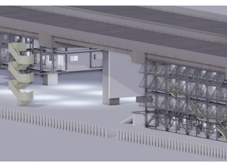 Terraced Gardens and Precast Concrete Panels Shaping Urban Living Spaces for Migrant Workers