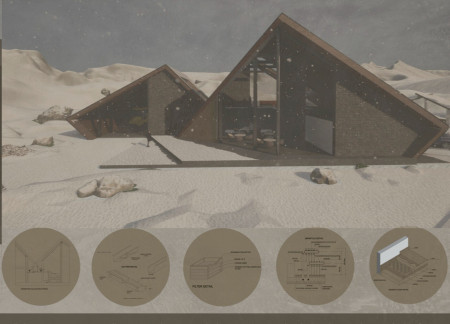 Snow-Resilient Design Featuring Corrugated Metal and Thermal Insulation for a Ski Lodge