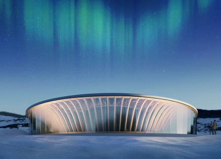 Capturing Light Through Cross-Laminated Timber and Charred Shingles in an Icelandic Retreat