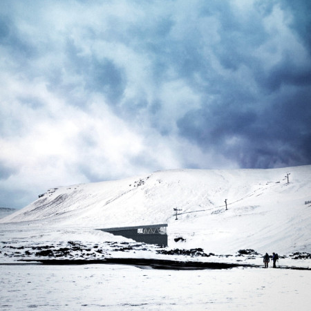 Basalt-Crafted Retreat with Geothermal Integration in the Icelandic Landscape