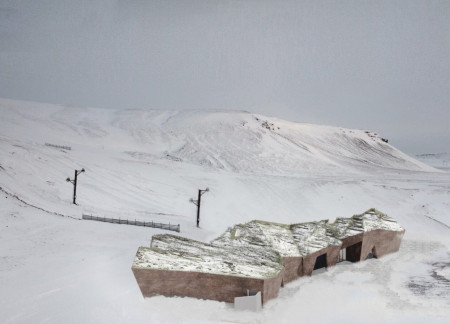 Geothermal Basecamp Embracing Basalt and Turf in a Unique Nordic Landscape