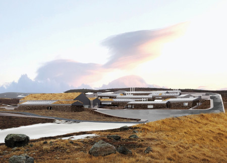Turf-Covered Structures Merging Reinforced Concrete and Community Interaction in Icelandic Landscape