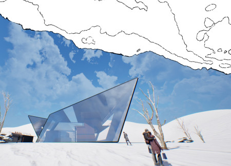 Three-Layer Insulation System with Recycled Metal and Local Timber in an Eco-Friendly Lodge Design