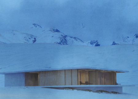 Movable Walls and Panoramic Views in a Sustainable Timber Lodge