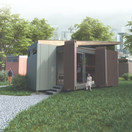 Cross-Laminated Timber Structure Optimizing Space and Energy Efficiency in Compact Living