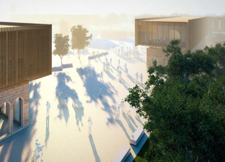 Charred Wood Shingles and Local Stone Create a Sustainable Educational Hub on Poveglia Island