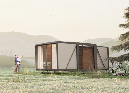 Modular Living with Steel Frame and Eco-Friendly Materials for Flexible Housing Solutions
