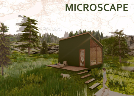 Sustainable Living Formed with Quadcore Insulation and Integrated Rainwater Harvesting