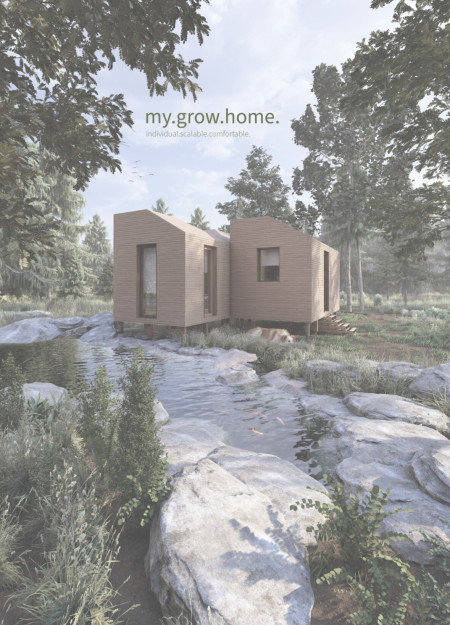 Sustainable Living with OSB Panels and Ground Screw Foundations in Compact Urban Housing