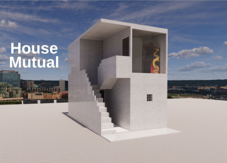 Charred Wooden Shingles and Rainwater Harvesting in a Communal Urban Habitat