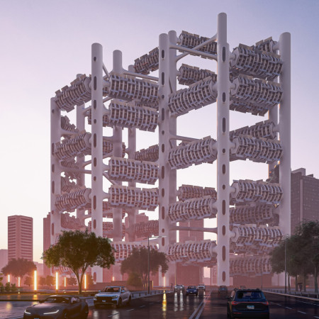 Gyroscopic Microhomes with Reinforced Concrete and Solar Integration for Sustainable Living