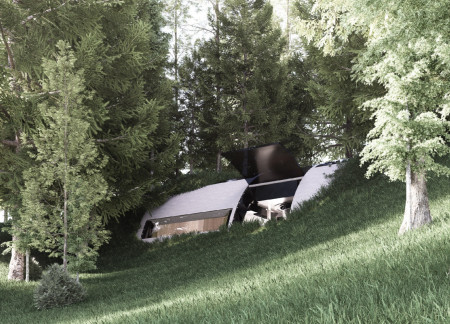 Modular Habitat Using Cross-Laminated Timber Panels and Biogas Solutions for Emergency Sheltering