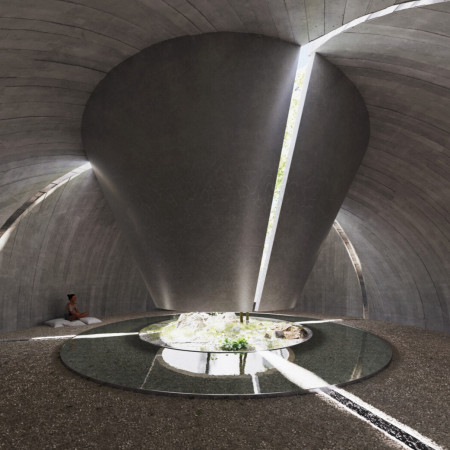 Sculptural Concrete Sanctuary Embracing Natural Light and Ocean Views