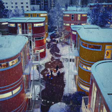 Thermal Efficiency Through Light Wood Framing and Sustainable Insulation in Adaptive Community Housing