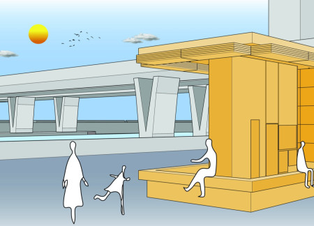 Charred Timber Cladding and Retractable Sunshades in a Flexible Urban Dwelling