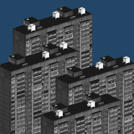 Modular Living Units Featuring Kingspan Cladding and Eco-Roofs on Urban Rooftops