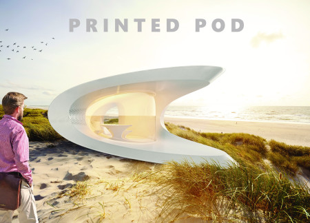 Curvilinear Structure Crafted from 3d Printed Polymer with Integrated Rainwater Harvesting System