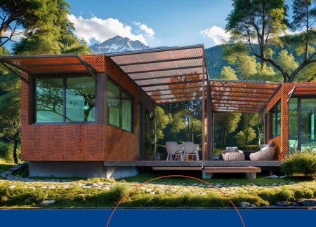 Bamboo Flooring and Solar Panels Shape a Flexible Eco-Friendly Living Environment