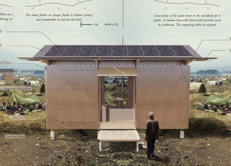 Sustainable Microhome Using Kingspan Panels and Photovoltaics for Emergency Housing