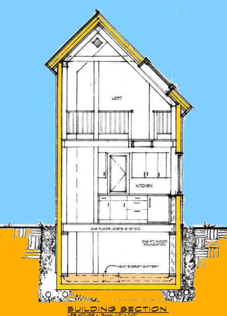 Charred Wooden Shingles and Rigid Insulation Create an Energy-Efficient Family Home