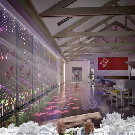 Emphasizing Light and Shadow Through Perforated Aluminum Panels in a Seamless Indoor-Outdoor Residence