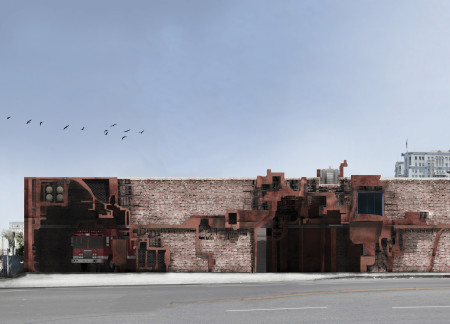 Neural Network Design with Textured Brick and Steel for Efficient Fire Rescue Operations