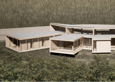 Charred Wooden Shingles and Cross-Laminated Timber Create a Harmonious Sanctuary for End-of-Life Care