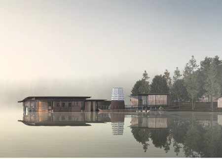 Therapeutic Gardens and Sustainable Materials in a Tropical Hospice Design